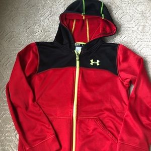 Boys Under Armour zip up